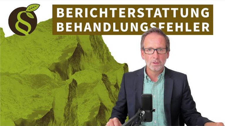 YouTube Video: Berichterstattung über Arzthaftungsprozess wegen Behandlungsfehler Klage gegen Verlag abgewiesen